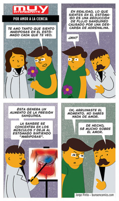 jaideputa:  Bunsen, un cómic de Jorge Pinto.