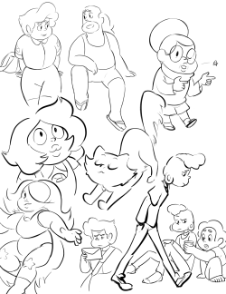 donut-fishing-boat:  Some doodles! 