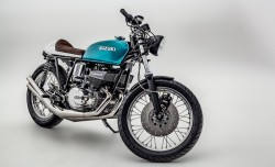caferacerpasion:  Suzuki GT550 Cafe Racer by Reverb Motorcycles