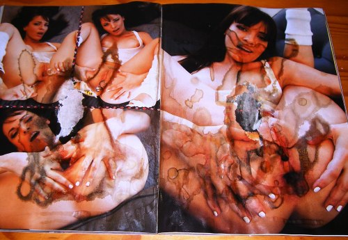 stickyspunkypages:  Dana’s delicious gaping dirtbox delivers a third cum load 