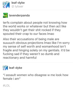 oh so women can’t fight or else they’re not women lmao dude