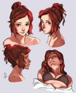 mugis-pie:  And today some reference/practice with Peg. A bit