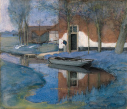 poboh:  A Farmbuilding -  Piet Mondriaan (1872 - 1944) 