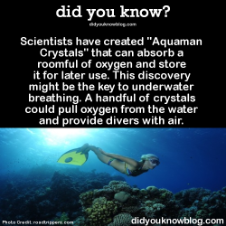 did-you-kno:  Scientists have created “Aquaman Crystals”