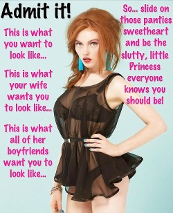 sissy-maker:  sissy-stable:  Is this what you want to look like
