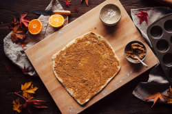 sweetoothgirl:  Cinnamon, Orange, And Hazelnut Morning Buns 