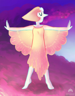 dotoriii-doodles:  I thought Pearl would look really pretty in