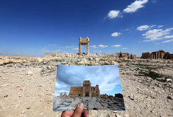 archatlas:      Palmyra Joseph Eid A year after it was taken