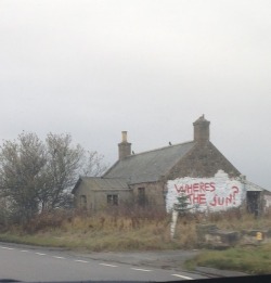 nakedmallrat: there’s this abandoned house on the road from