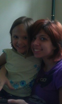 Me and one of my little sibs, Maddie! <3