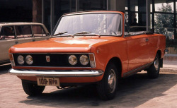 carsthatnevermadeitetc:  Polski-Fiat 125p Cabriolet Prototype,