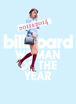  Taylor Swift has been named the 2014 Billboard Woman of the