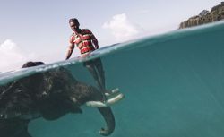 jewist:  Nazroo, a mahout elephant driver, poses for a portrait