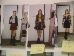 fashion-and-film:  Inside Alicia Silverstone’s wardrobe for Clueless.