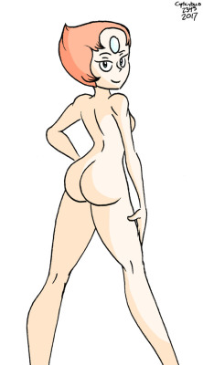 Pearl showing off her butt. I know Steven Universe isn’t the