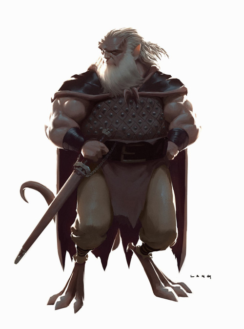 theartofanimation:  Ryan Lang  I love how Goliath turned out. :love:
