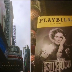 sethwp1:Finally seeing @glenncloseofficial in @sunsetblvdmusical