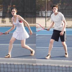 ohthentic:  introwersja:   “MEN” vs “WOMEN” TENNIS  