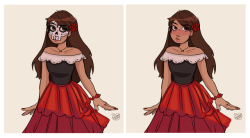 peachieflame:im in love with this idea of female marco (or it