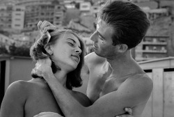  Combing his girlfriends hair  Photo: Paul Schutzer 1963 