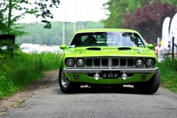 hardrockpixie:  ‘70er Plymouth Barracuda  Quelle: wallsfeed.com