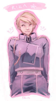 pax-etlux:  on a lighter note riza sure is a cutie with short