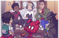 marcotte-art: Into the SpiderVerse! What a stellar movie this