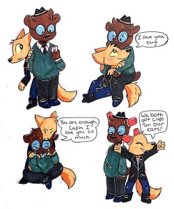 venxfox34: sketches-and-scales: Gregg and Angus     what cuties