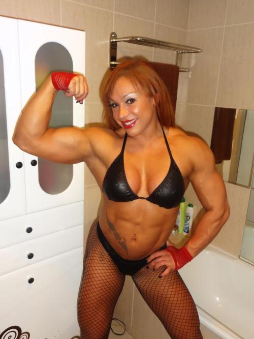 Women with muscles and dicks