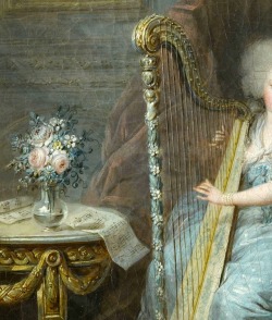 cimmerianweathers:Madame Elisabeth, Sister of Louis XVI, Playing