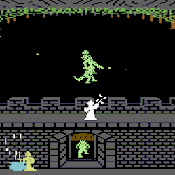 vgjunk:  A wizard blowing up a dinosaur in Gandalf the Sorcerer,