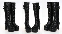 magicalshopping:    ❤ Chunky Heel Boots (up to US 15) ❤ |