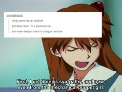 kaneki-soryu:  asuka langley soryu and textposts 