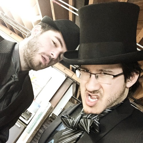 The gentlemen are back… @jordanmaron