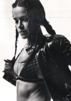 Michelle Rodriguez photographed by Gregory Harris for Interview