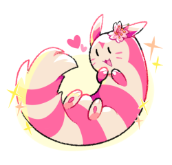 blushily:shiny furret request!