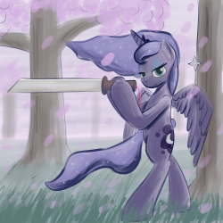 theponyartcollection:  Luninja - Request #8 by ~Popprocks