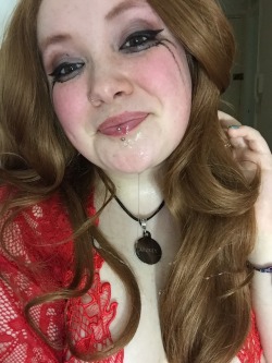 curlyfrixxs: Even after crying, spitting all over myself &
