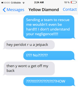 It’s okay, Peridot. Being a helicopter is more fuel efficient