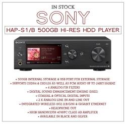 Sony’s HAP-S1Hi-Res HDD Player has the options and storage