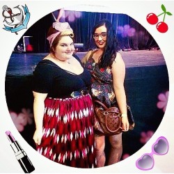 @losercitylady and I got our pic taken for the pin up contest