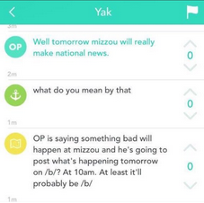 micdotcom:  #PrayForMizzou starts trending after Yik Yak threatsAmid