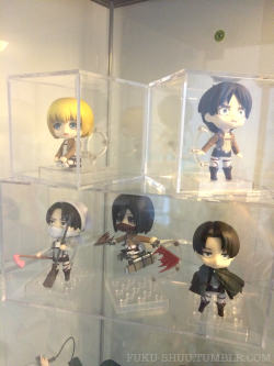 Started sorting some of my favorite SnK figures into actual shelving!