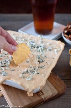 lovelydeliciousfood:  boozybakerr:  Buffalo Chicken Beer Cheese