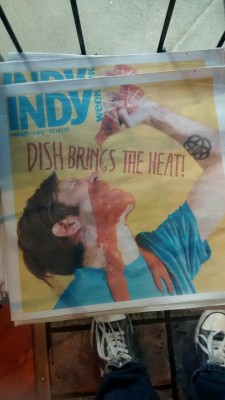 kytri:  The cover of the local free paper this week is a pic