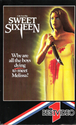vhs-ninja:  Sweet Sixteen (1983) by Jim Sotos.   GRINDHOUSE