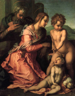 masterpiecedaily:  Andrea del Sarto Holy Family 1520 