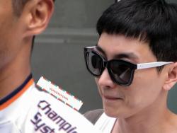 parkjunng:    140729 Leeteuk leaving SM building [cr:vanvanvroom]