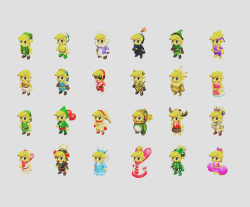 choiiza:  The Legend of Zelda: Tri Force Heroes + Costumes. 