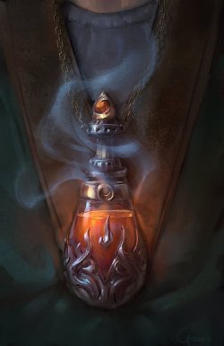 blogfanreborn777:  Snow Elves - Potion of endure cold by Roberto